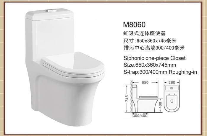 One piece wash down toilets suppliers